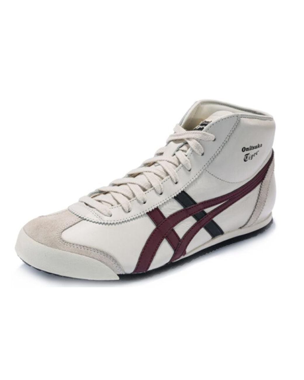 Onitsuka Tiger Gray Mexico Mid Runner 'Creamwhite' for men