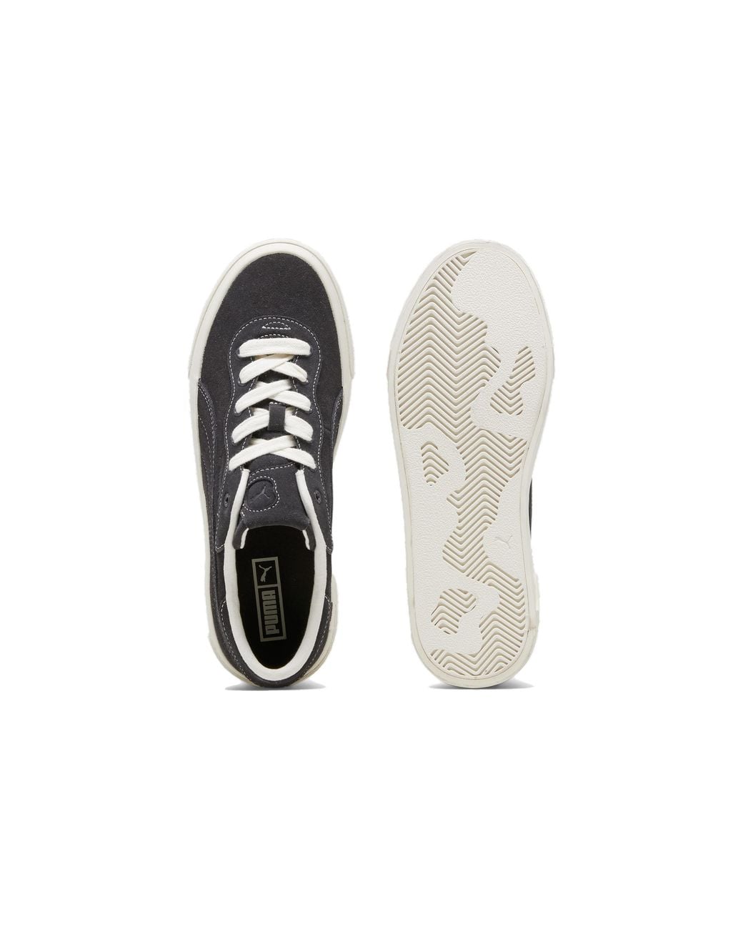 PUMA Gray Capri Royale Suede 'Dark' for men