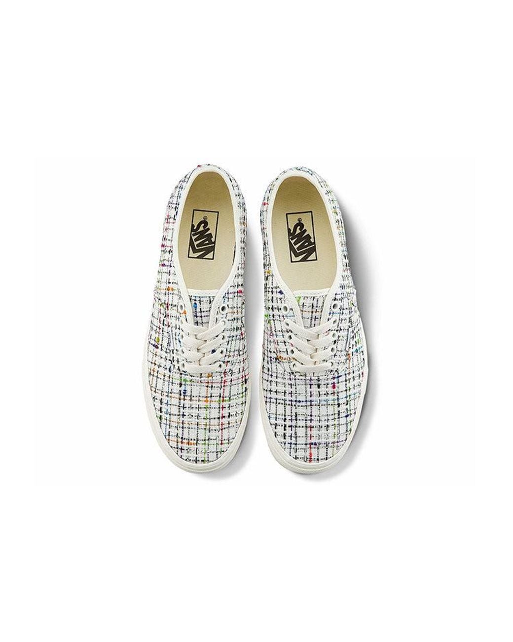 Vans White Authentic Sport Shoes Multi-Color for men