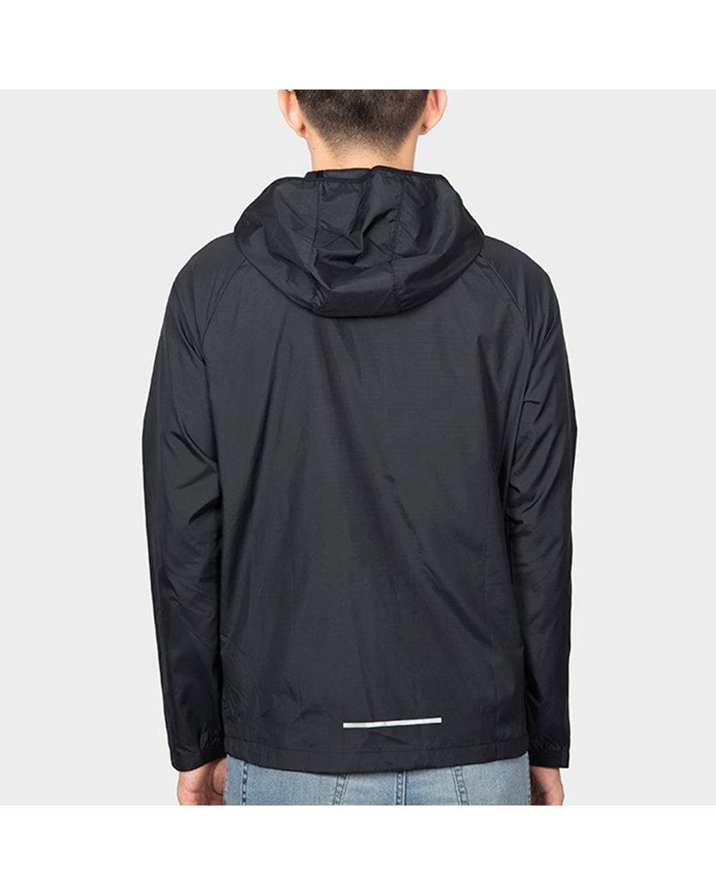 Nike Blue Sports Training Hooded Jacket for men
