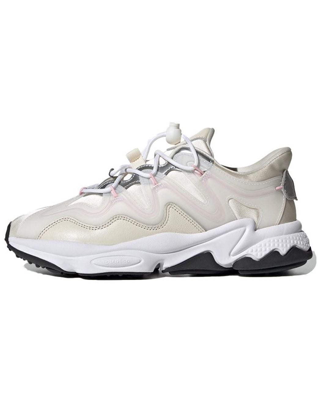 Adidas White Ozweego Plus