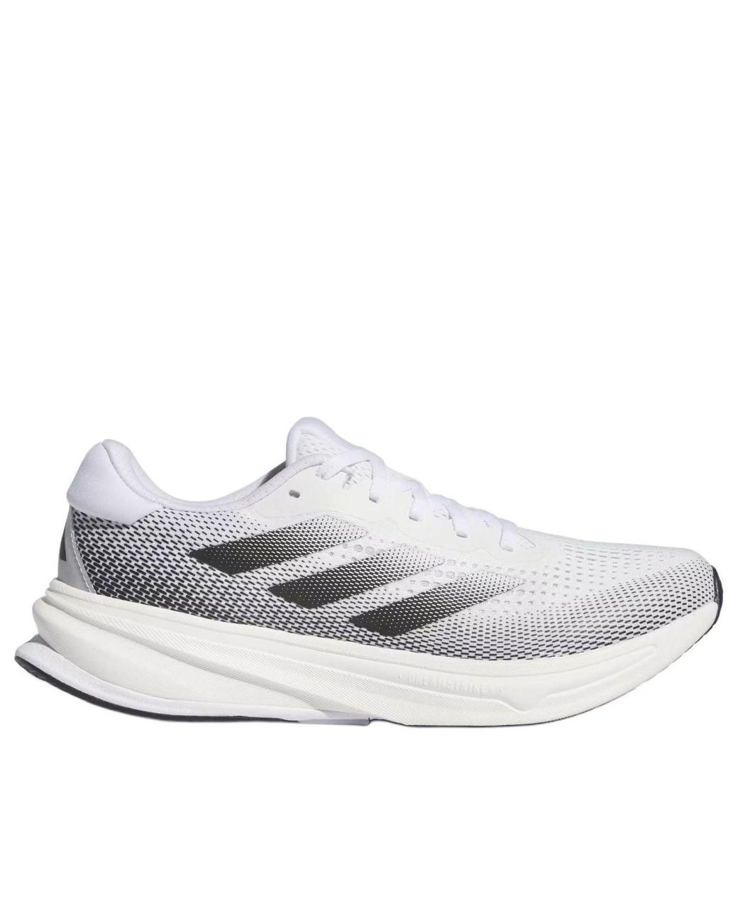 Adidas White Supernova Rise 'Cloud Core Zero Metalic' for men