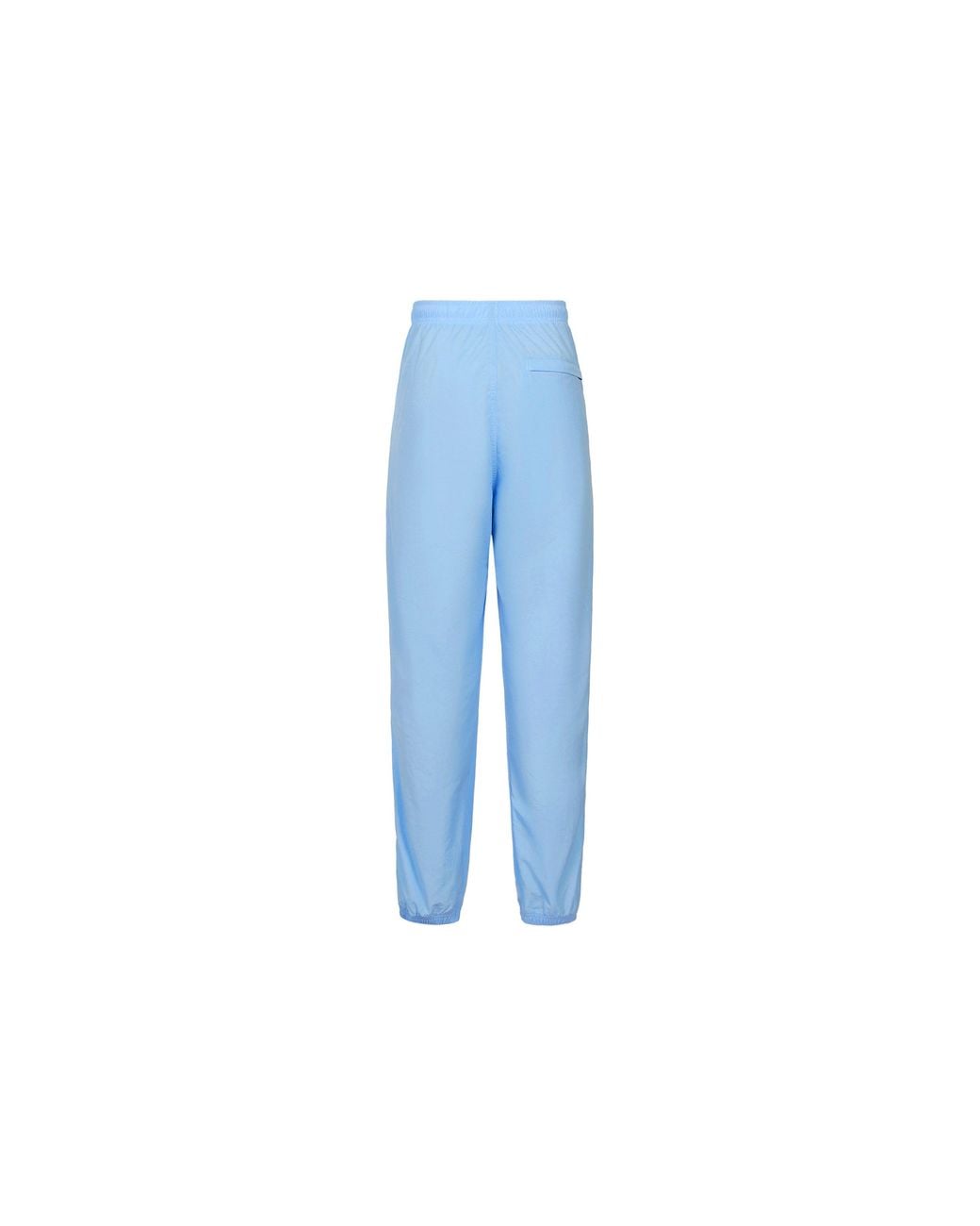 Nike Blue Swoosh Embroidered Retro Nylon Sports Pants Light for men