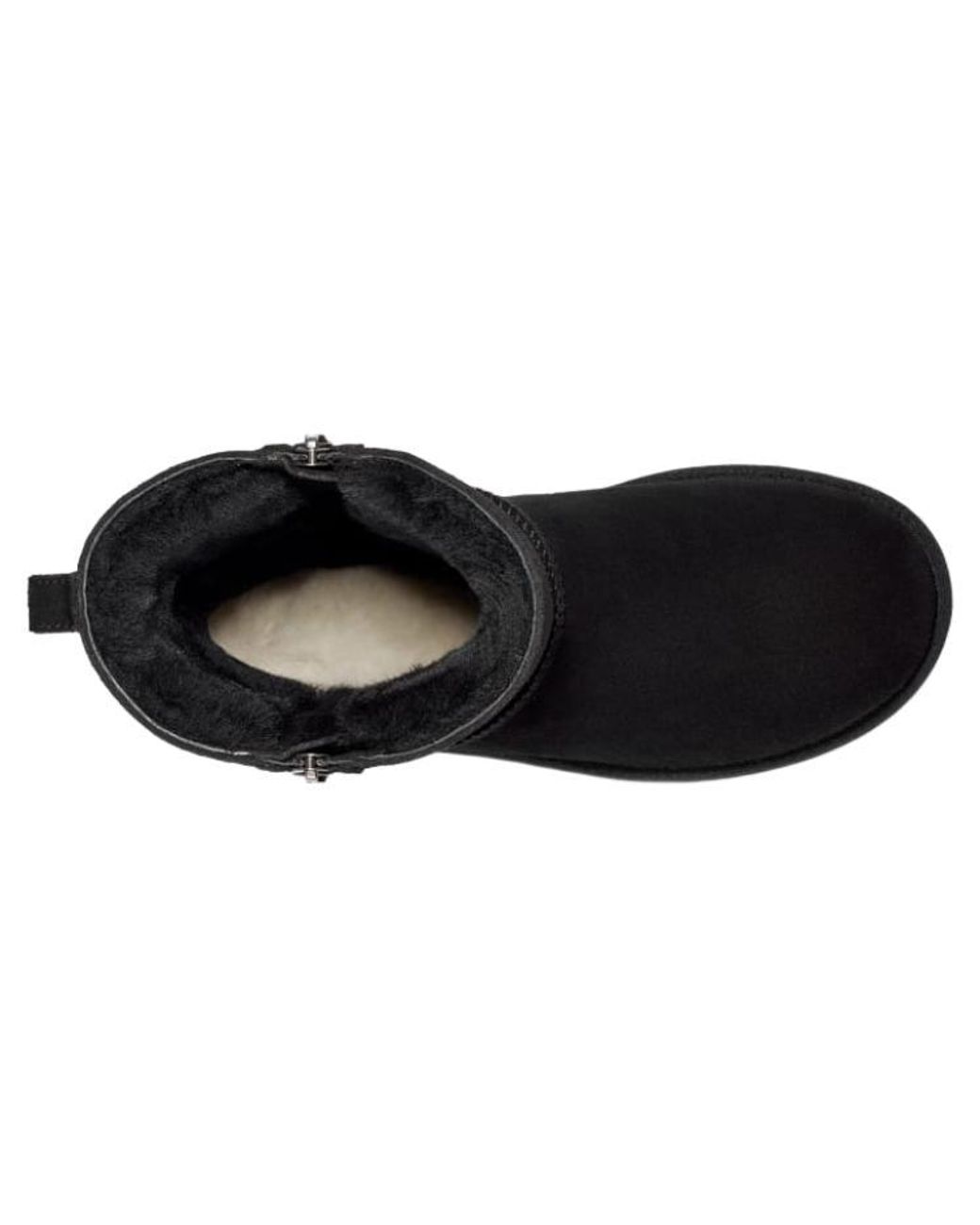 Ugg Black (Wmns) Classic Short Zip