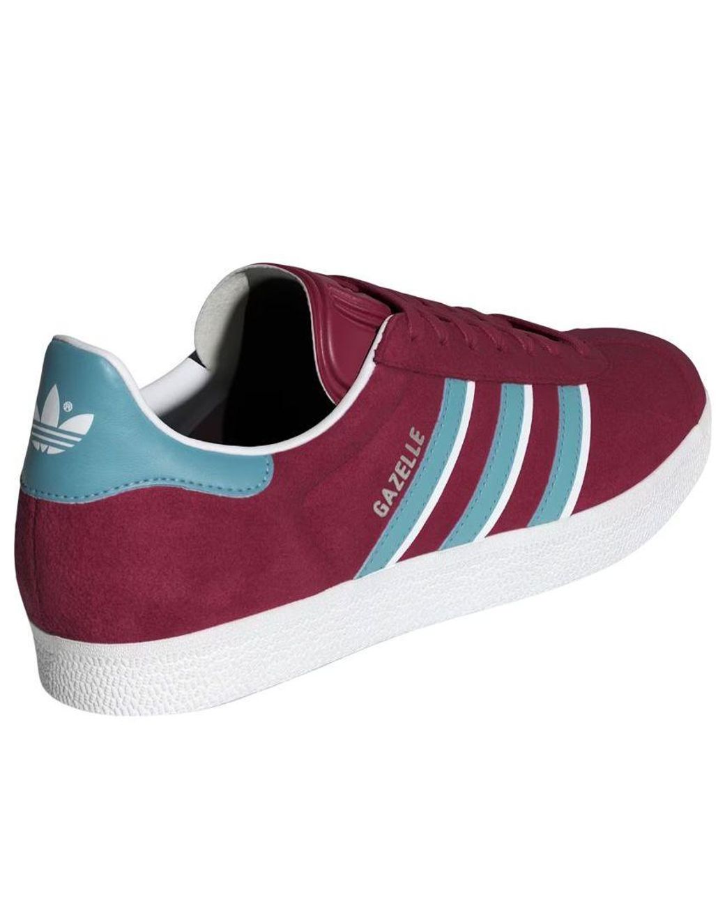 adidas Gazelle 'College Burgandy' in Red for Men | Lyst UK