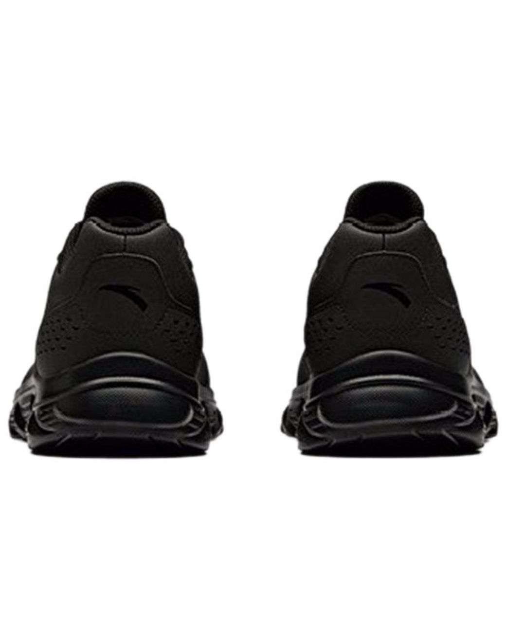 Anta Black Running Series Sneakers Leather for men