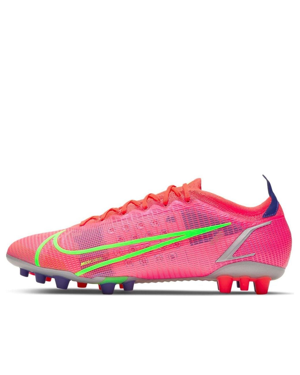 Nike Pink Mercurial Vapor 14 Elite Ag Artificial Grass Rose for men
