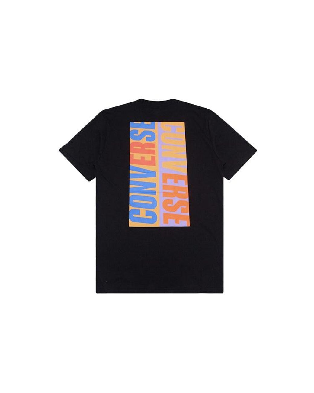 Converse Black Reverse Box Tee for men