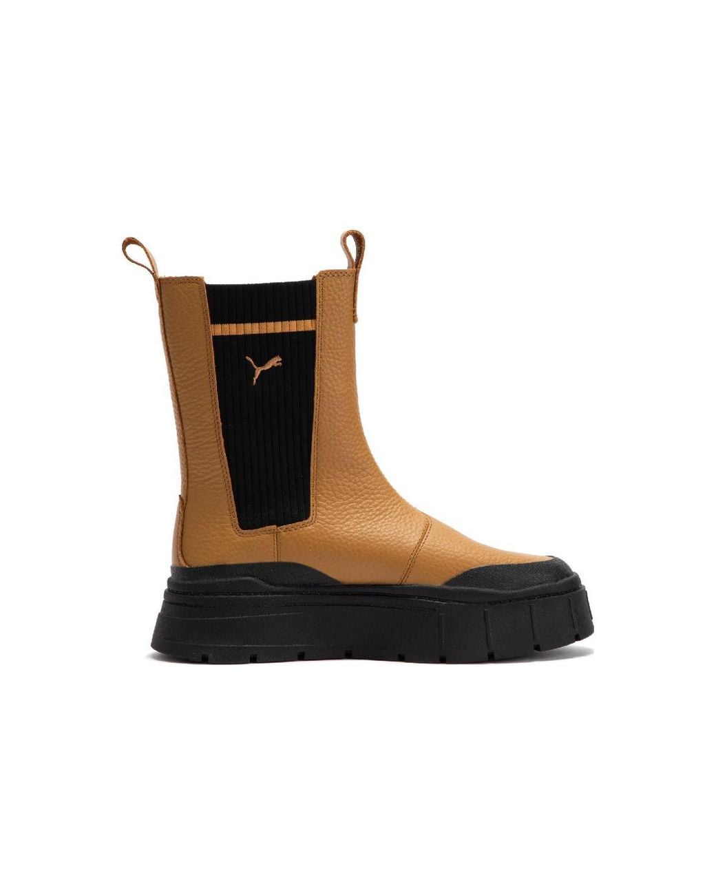 PUMA Black (Wmns) Mayze Stack Chelsea Boot 'Desert'