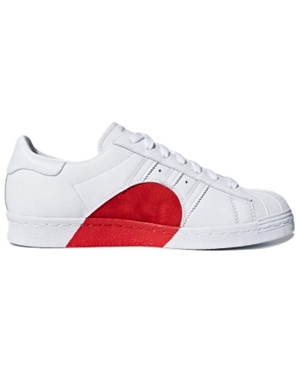 Adidas White (Wmns) Superstar 80 'Half Heart'