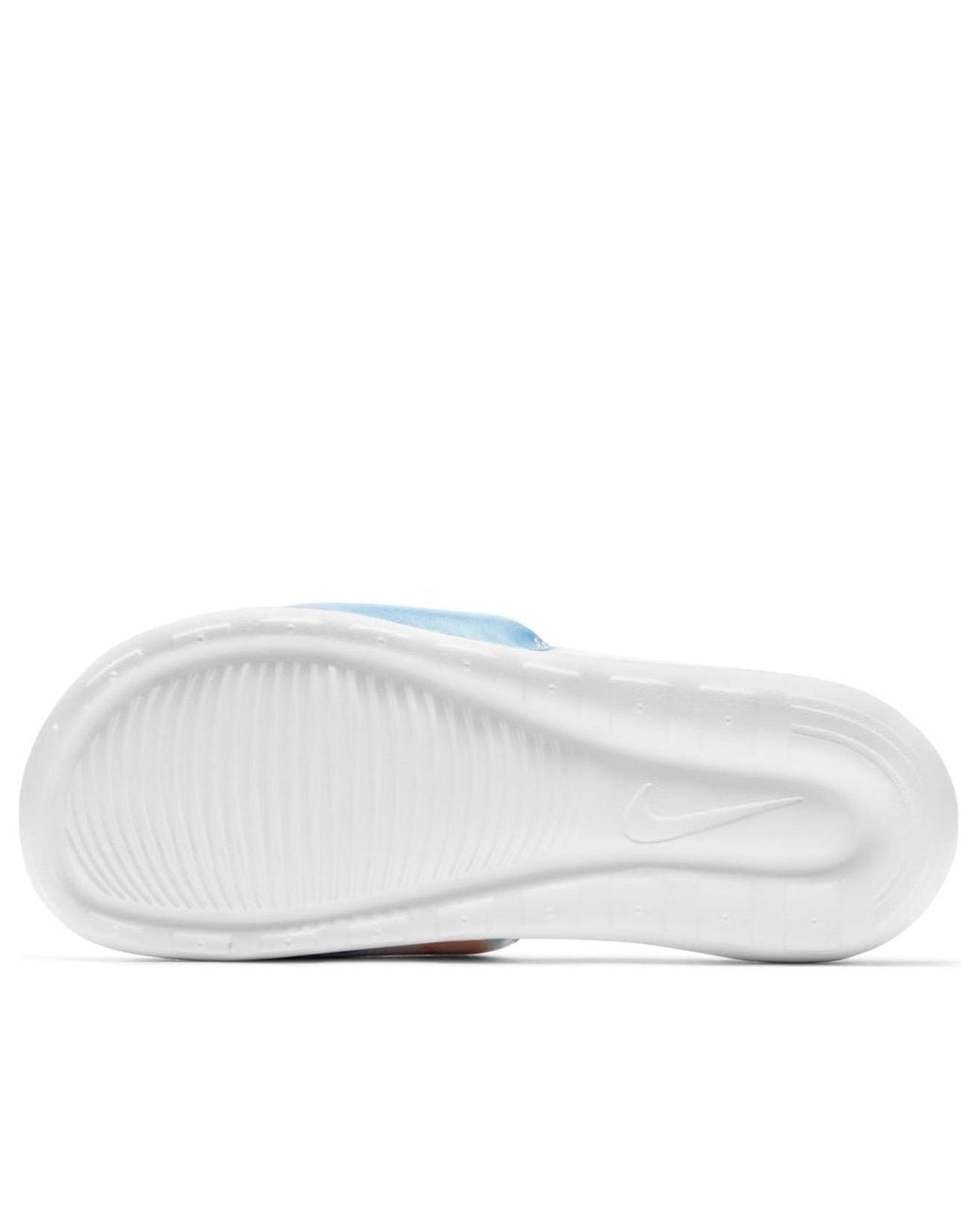 Nike Blue (Wmns) Victori One Printed Slide 'Tie-Dye'