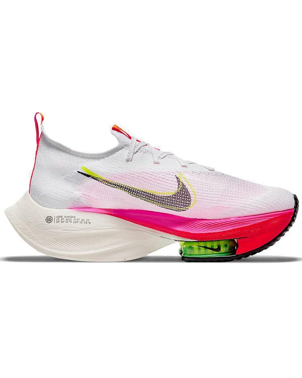 Nike Air Zoom Alphafly Next% Flyknit 'rawdacious' in Pink | Lyst