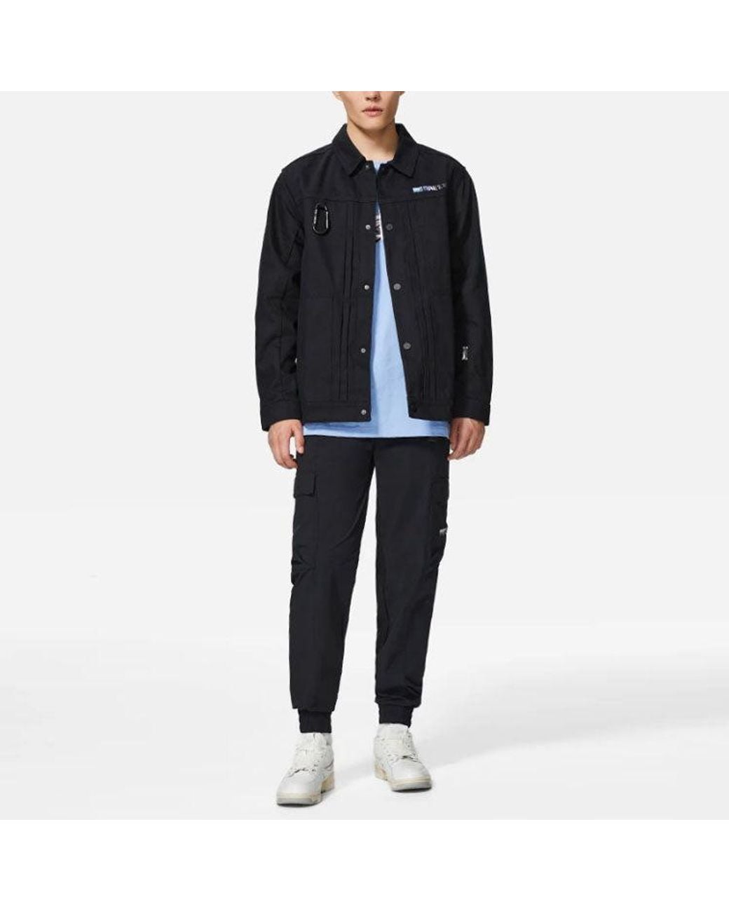 Li-ning Black X Glare Way Of Wade Graphic Jacket for men