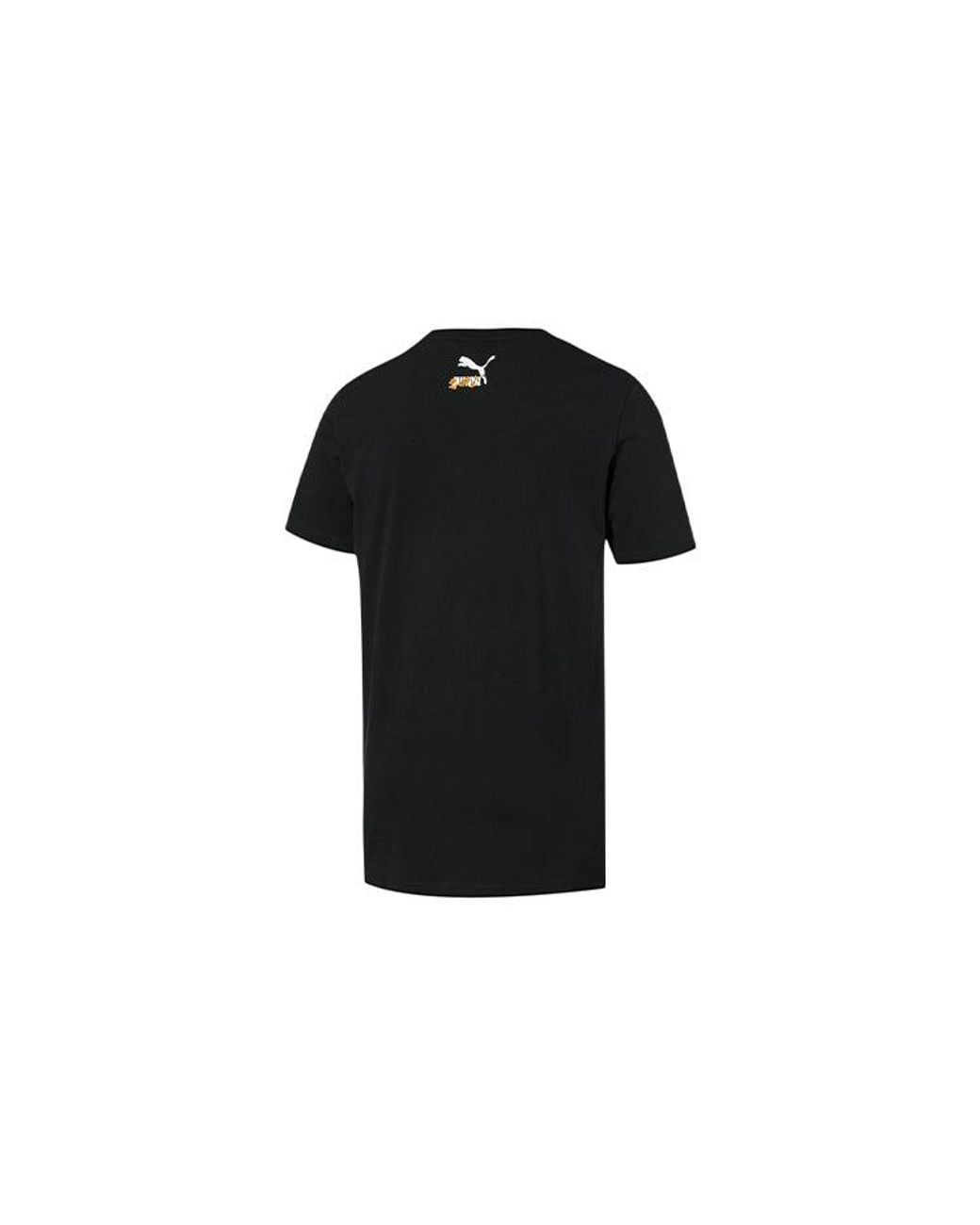 PUMA Black Sakura Pack Graphic Crew T-Shirt 596036-01 for men