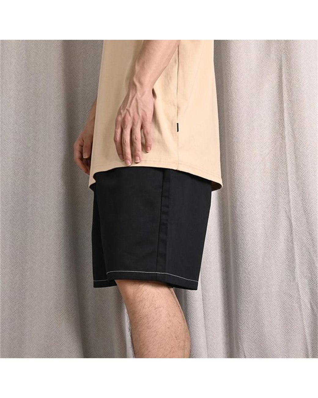 Converse Black 5-Pocket Baggy Shorts for men