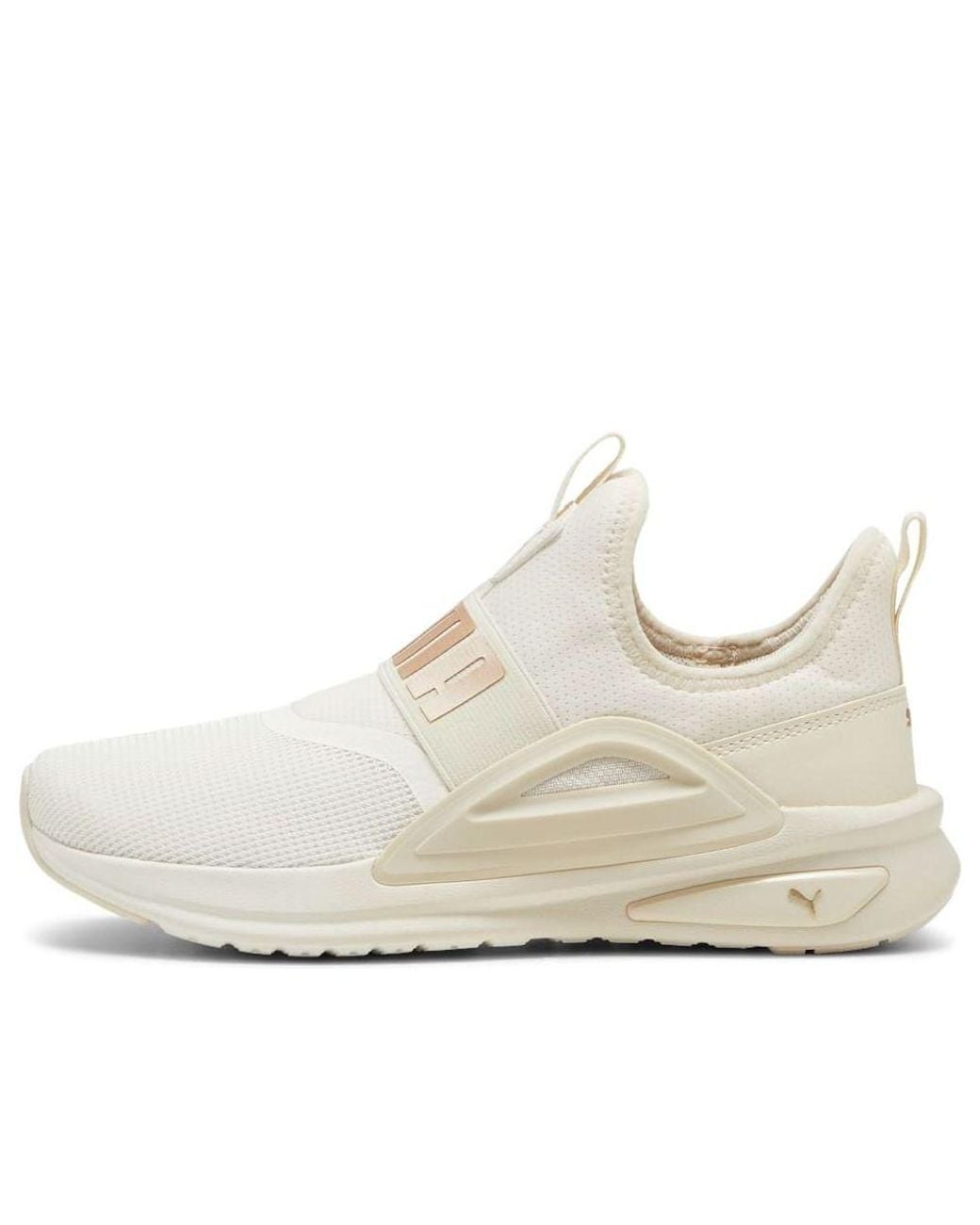 PUMA White Softride Enzo Evo Slip-On 'Alpine Snow' for men