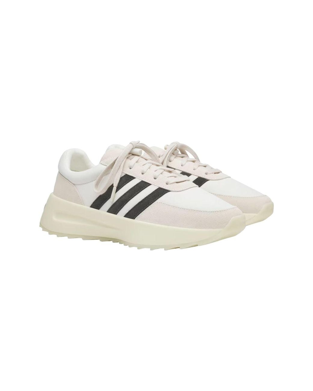 Adidas White X Fear Of God Athletics Los Angeles Runner 'Cream' for men