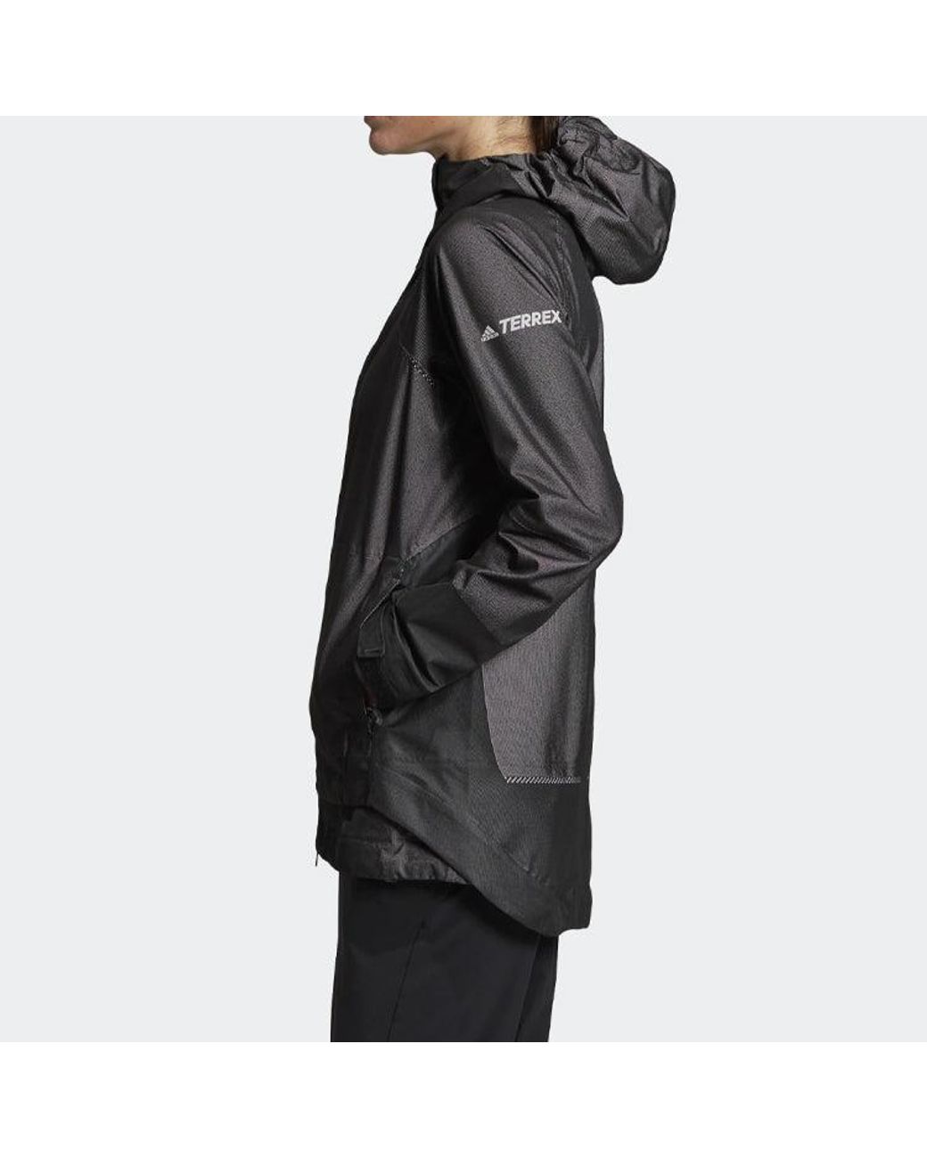 Adidas Gray (Wmns) Outdoor Windproof Jacket