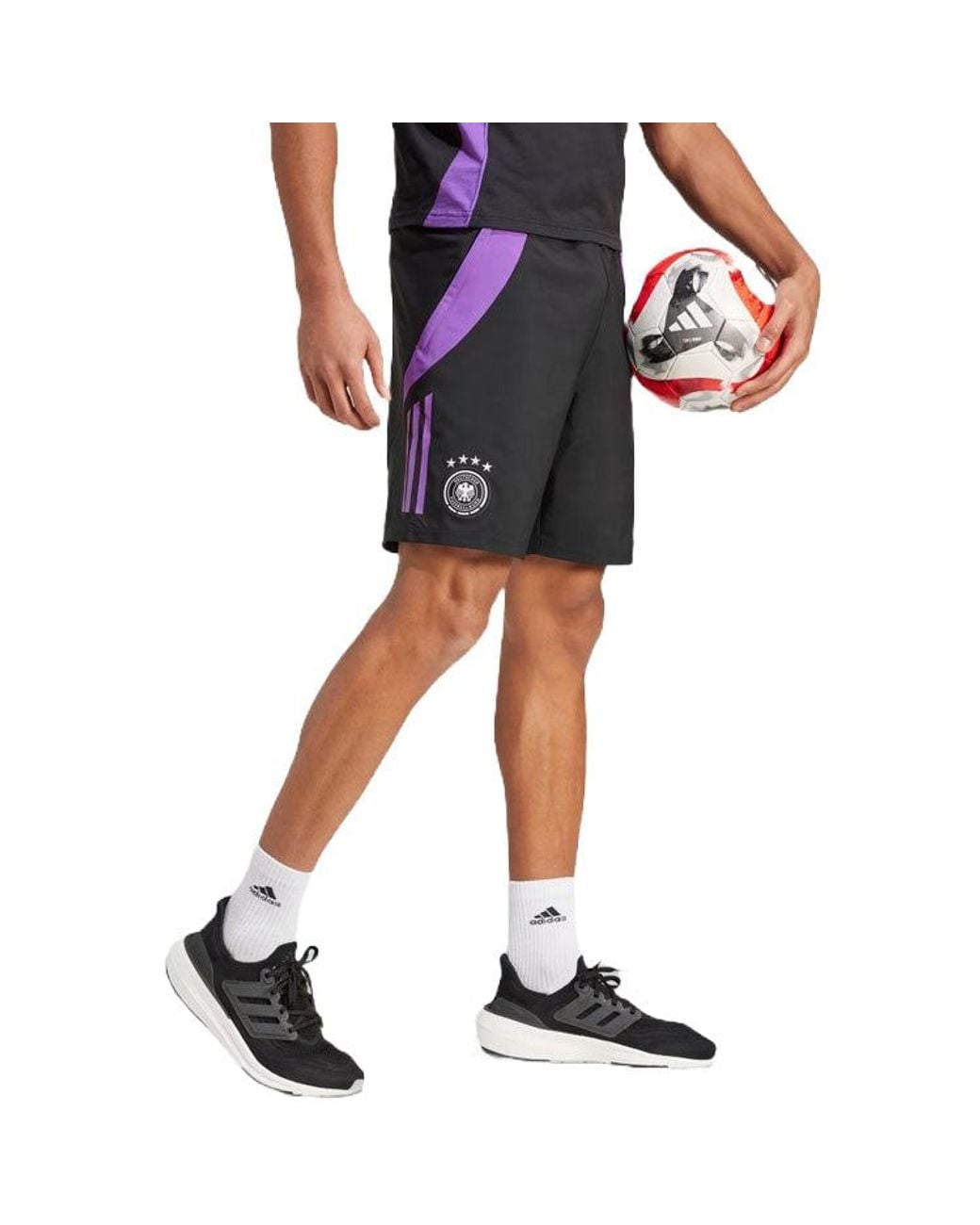 Adidas Gray Germany Tiro 24 Competition Downtime Shorts Asia Sizing for men