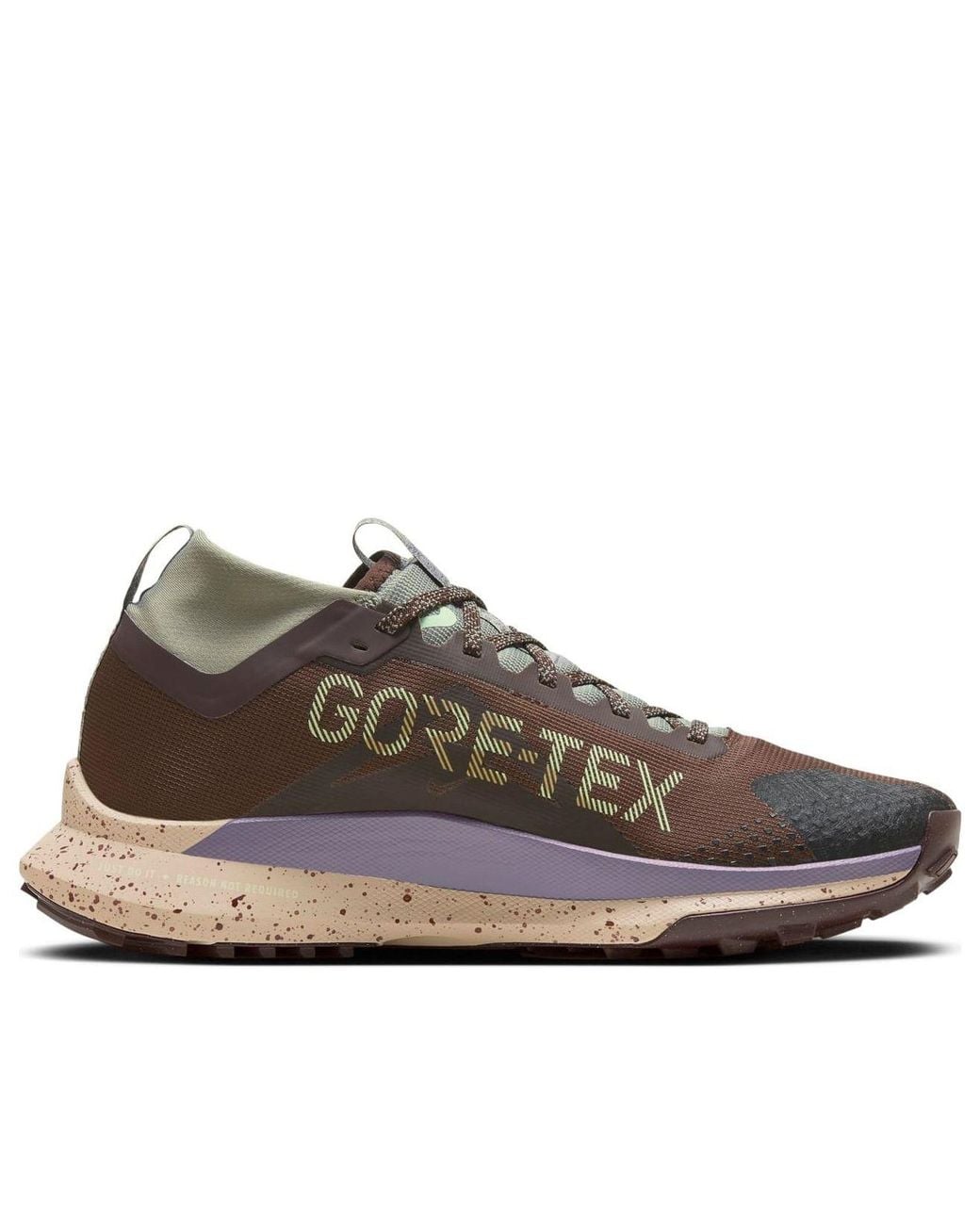 Nike Brown React Pegasus Trail 4 Gtx for men