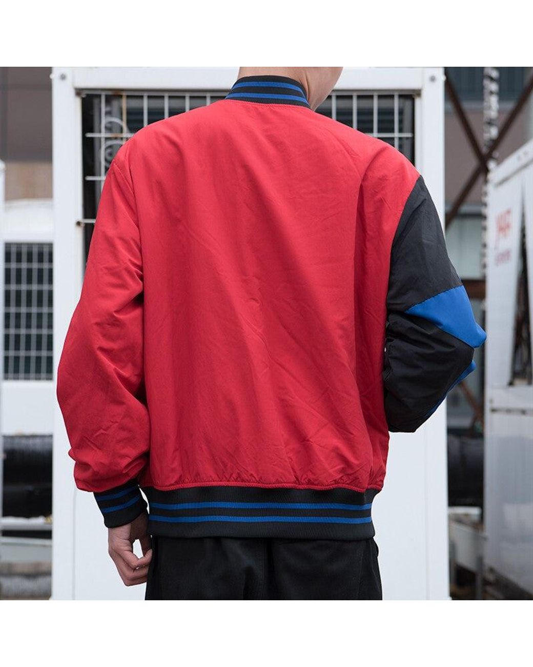 Converse Blue Baseball Jacket for men