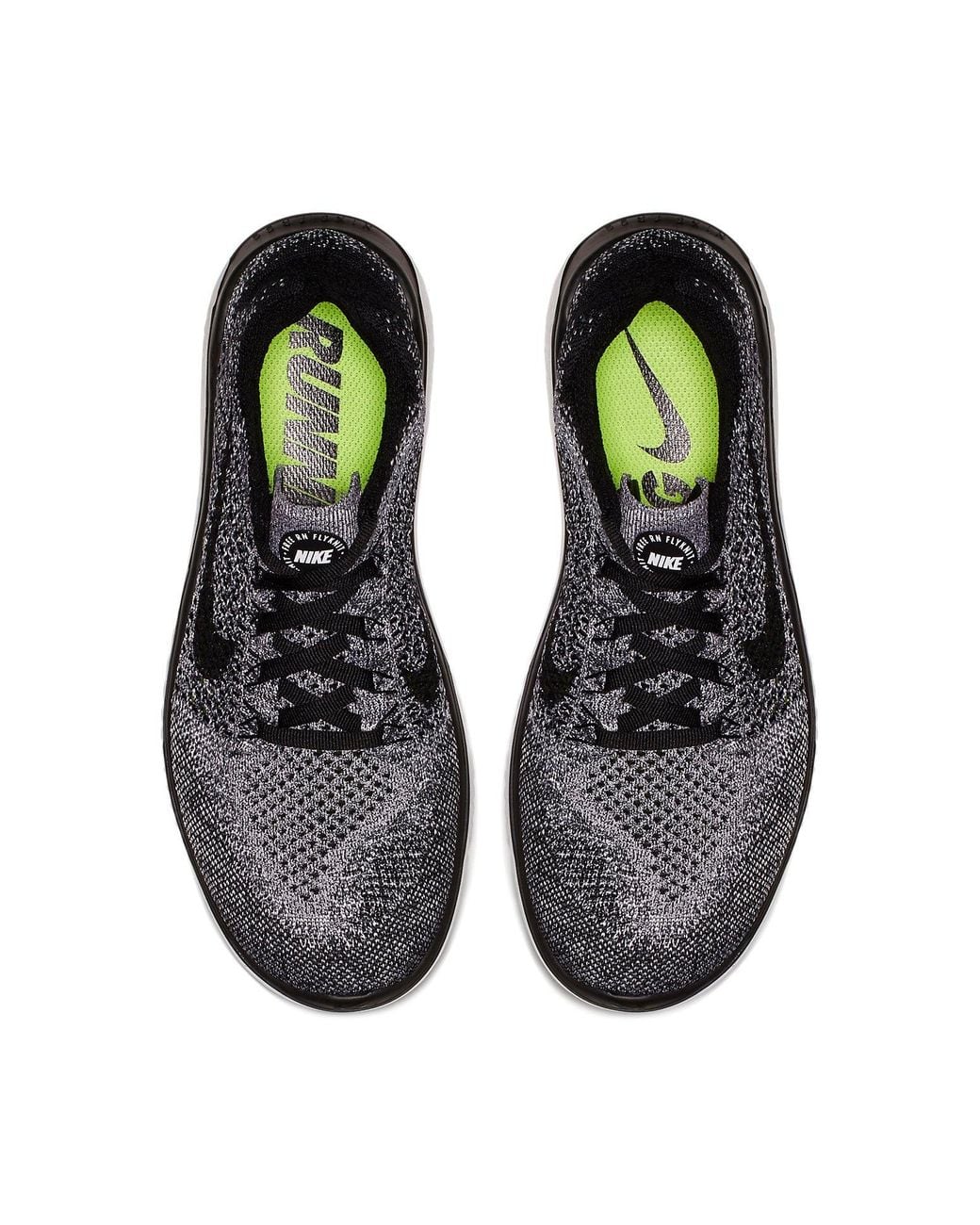 Nike Black (Wmns) Free Rn Flyknit 2018