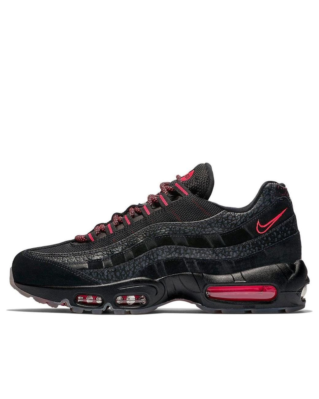 nike air 95 black and red
