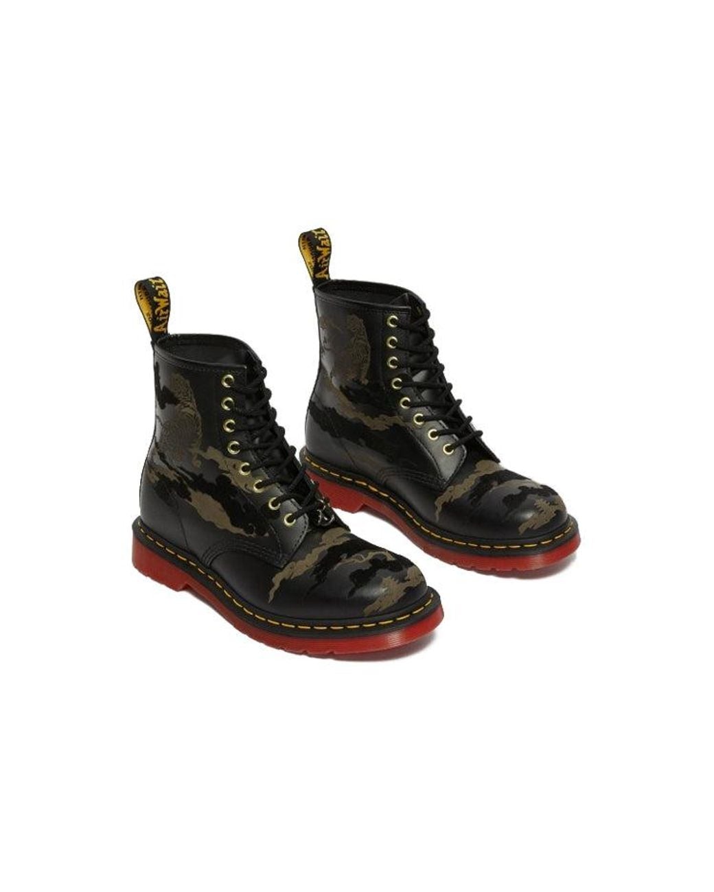 Dr. Martens Black 1460 Yott Martin Boots