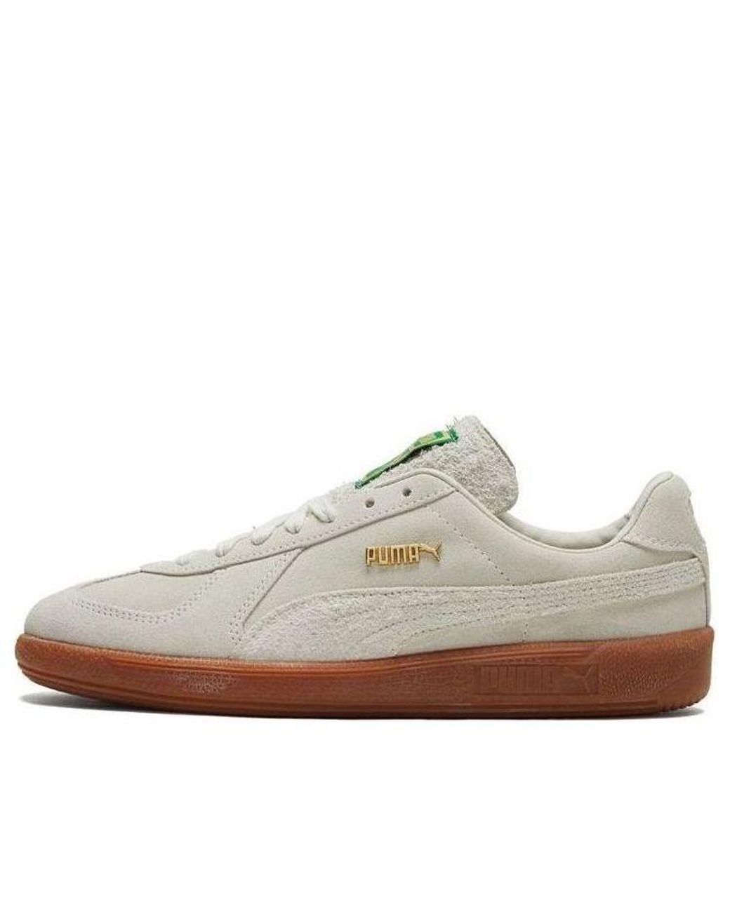 PUMA White Army Trainer Bonanza Sneakers Ivory for men