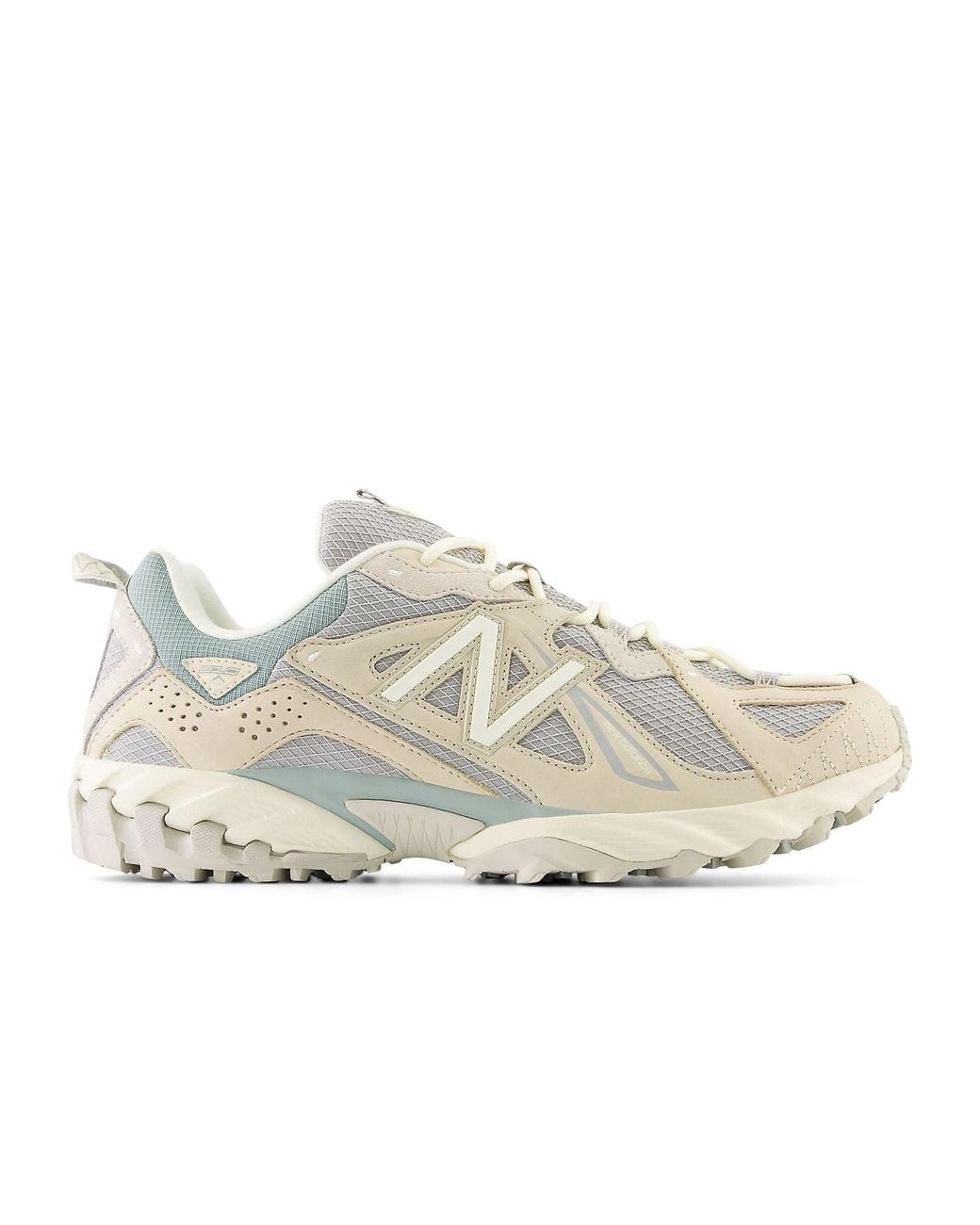 New Balance White 610 'Sandstone Concrete' for men