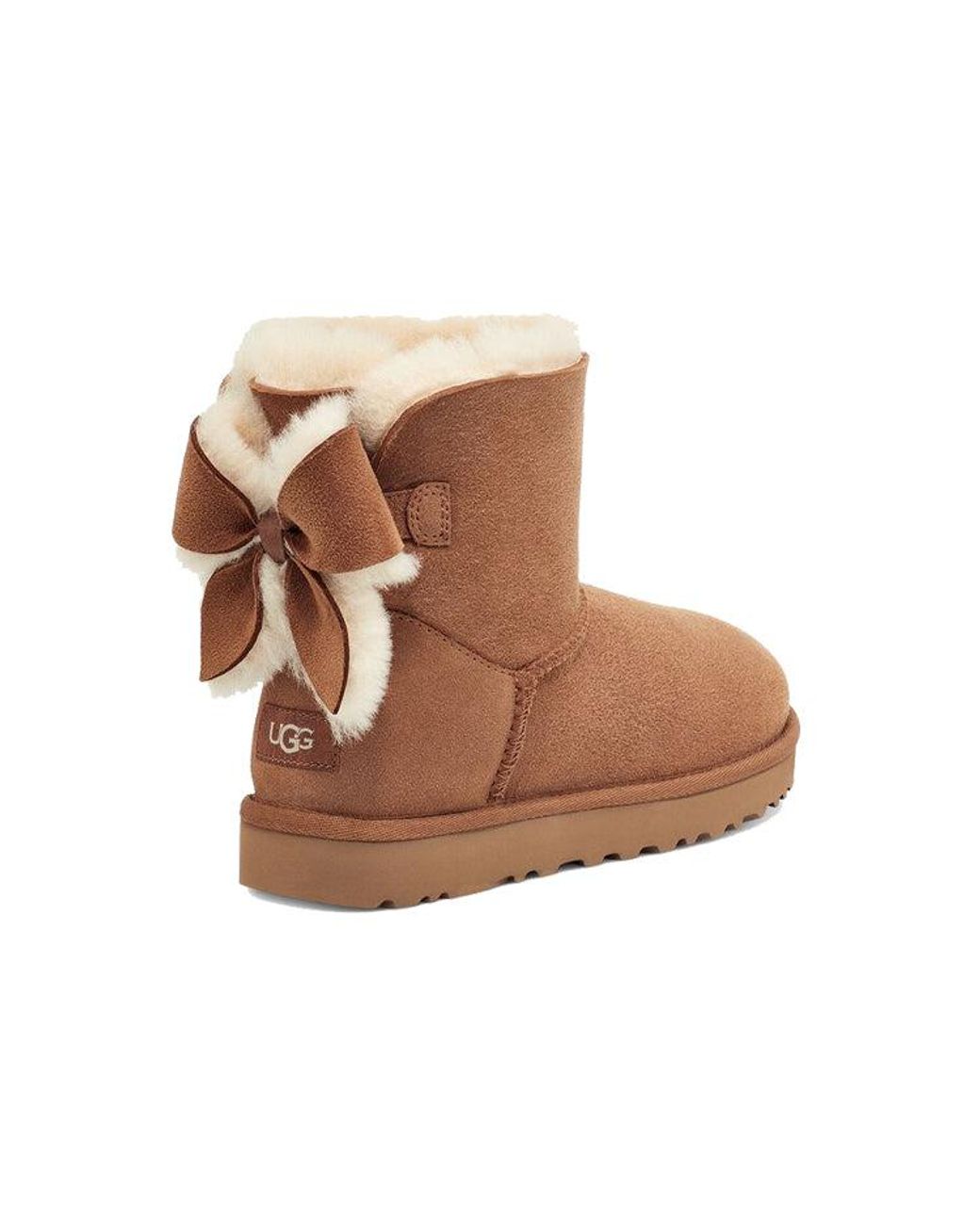 Ugg Brown Classic Heritage Bow