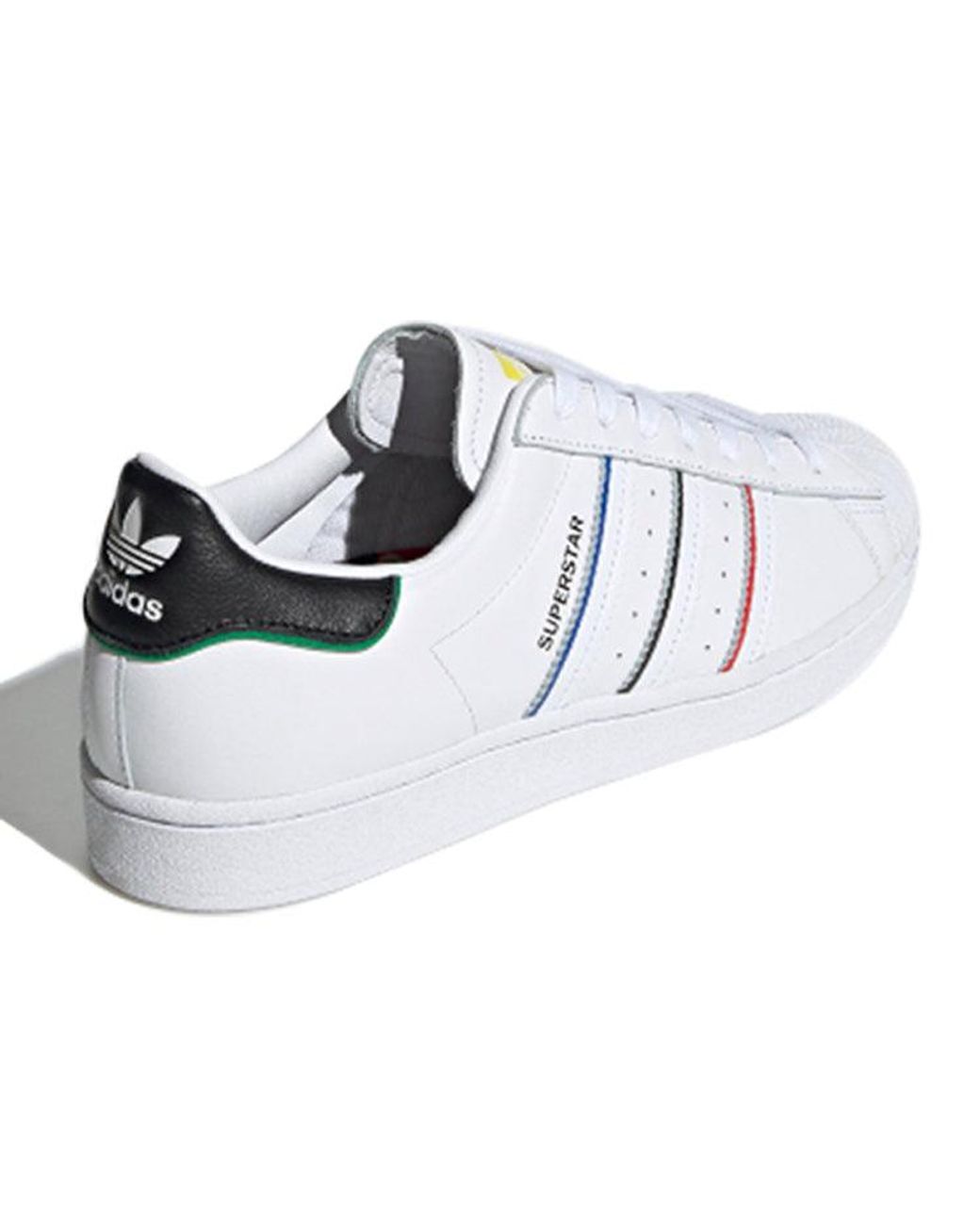 Adidas White Superstar 'Olympic Pack' for men