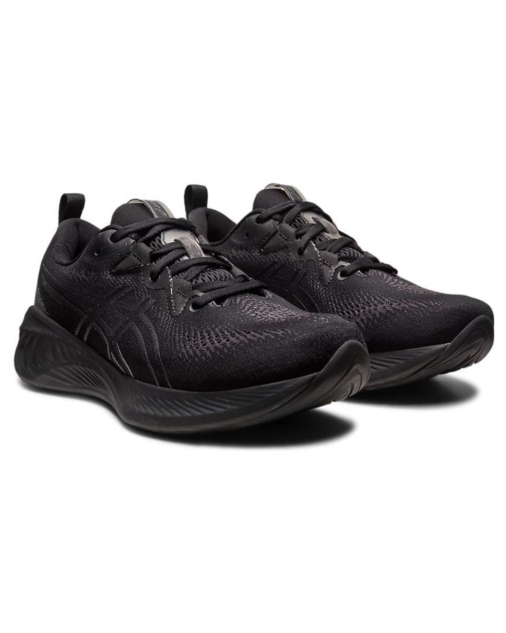 Asics Black Road Running Shoes Gel for men