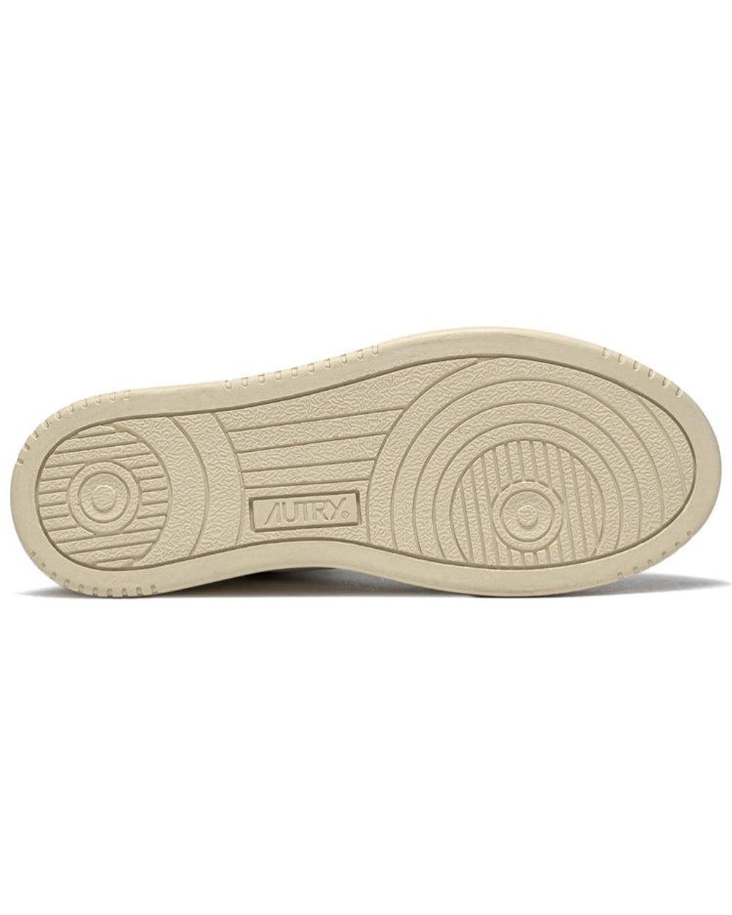 Autry White (Wmns) Medalist Mid Leather And Suede