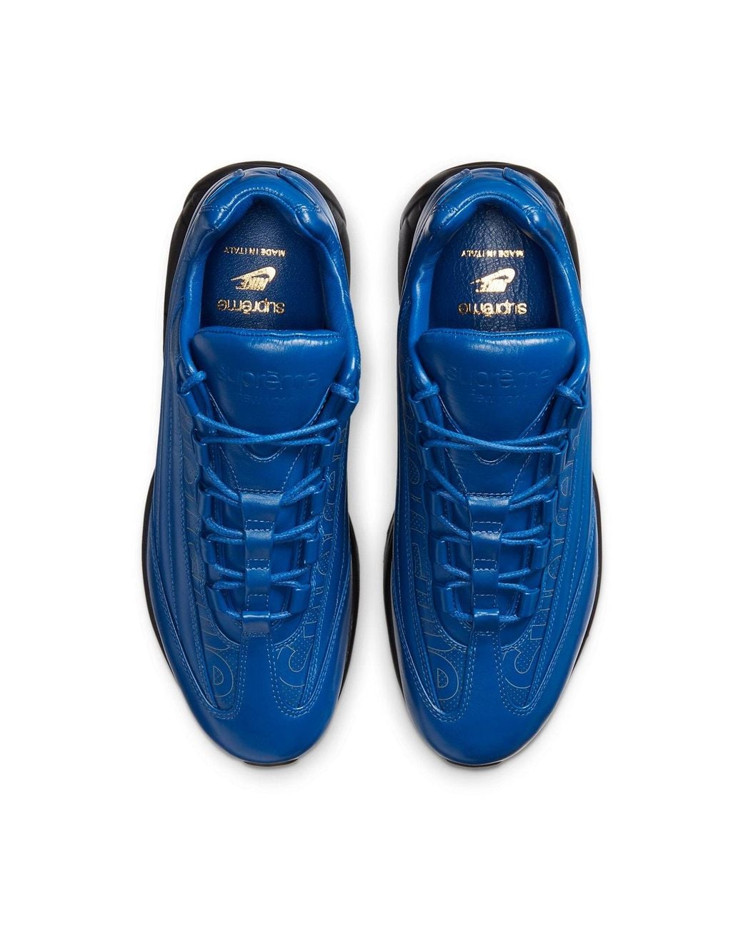 Nike Blue X Supreme Air Max 95 Lux 'Hyper Cobalt' for men