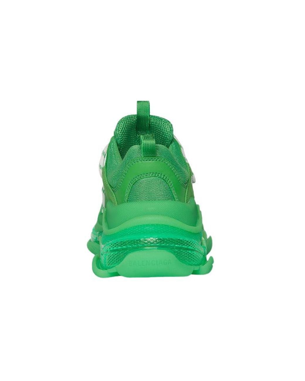 Balenciaga Green (Wmns) Triple S 'Clear Sole