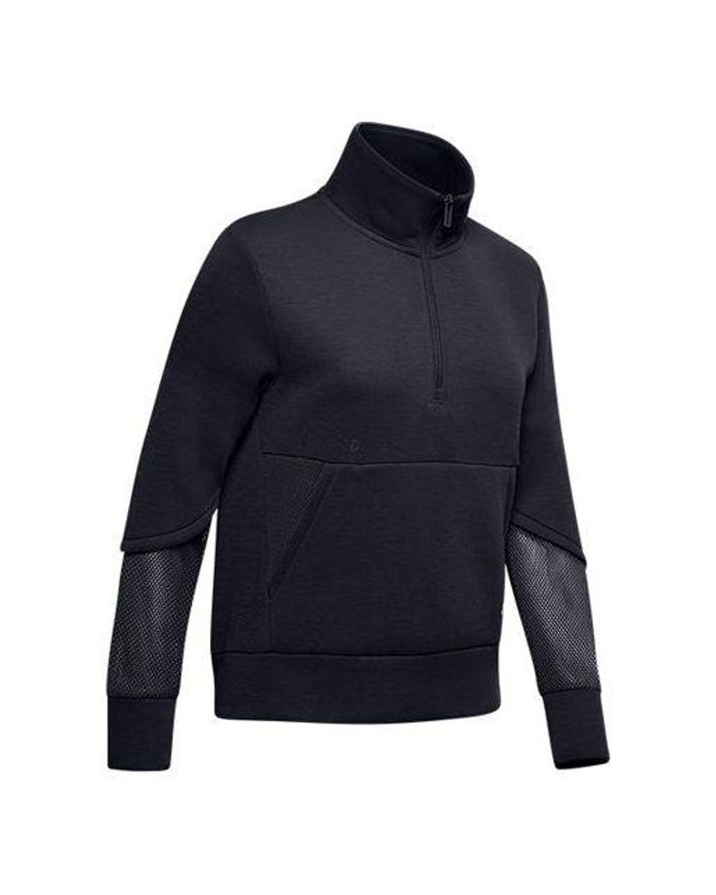 Under Armour Blue (Wmns) Splicing Pocket High Collar