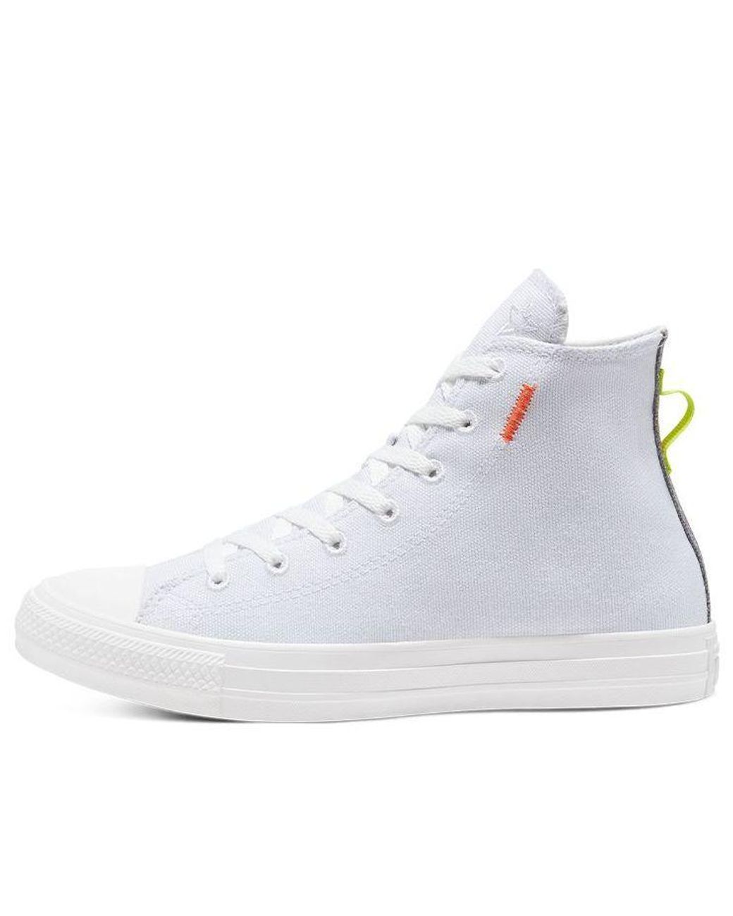 Converse White Chuck Taylor All Star Renew High Lemon Venom' for men