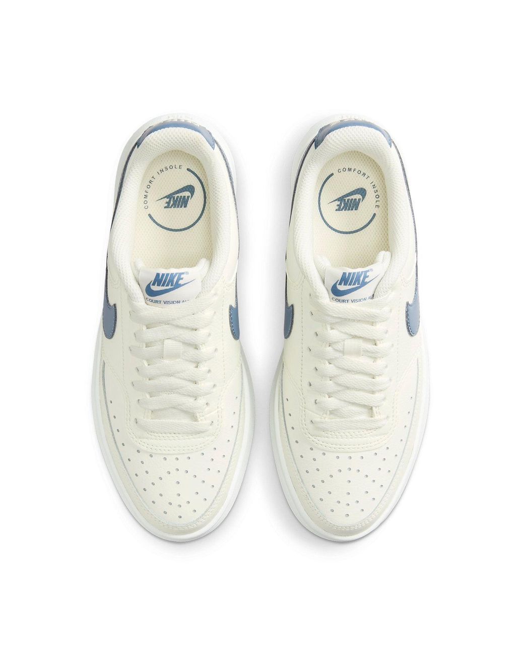 Nike White (Wmns) Court Vision Alta 'Sail Diffused'