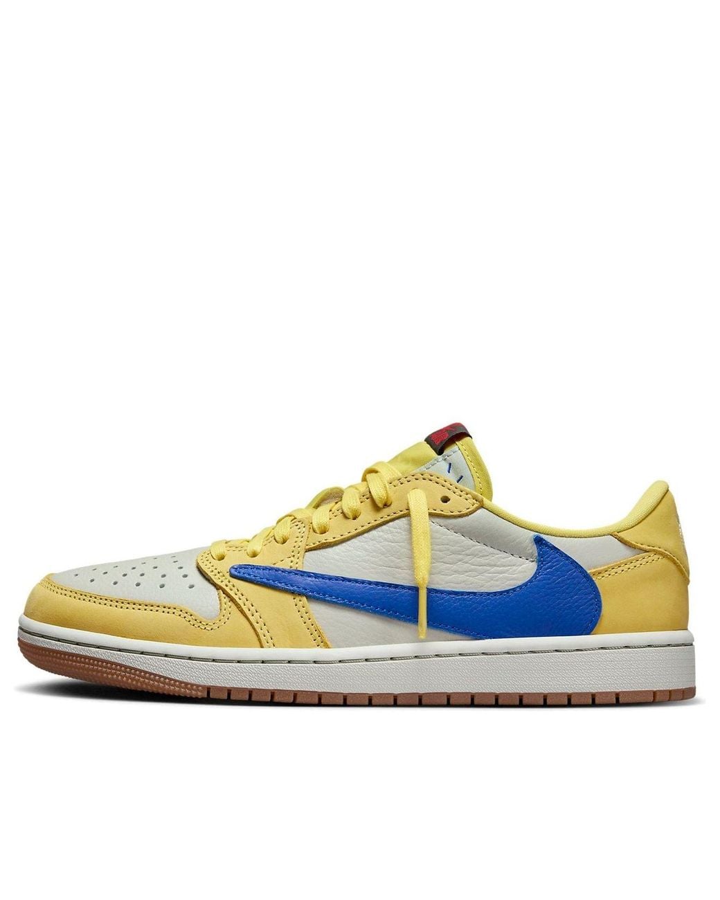Nike (Wmns) 1 Retro Low Og Sp X Travis Scott 'Canary' in Blue | Lyst
