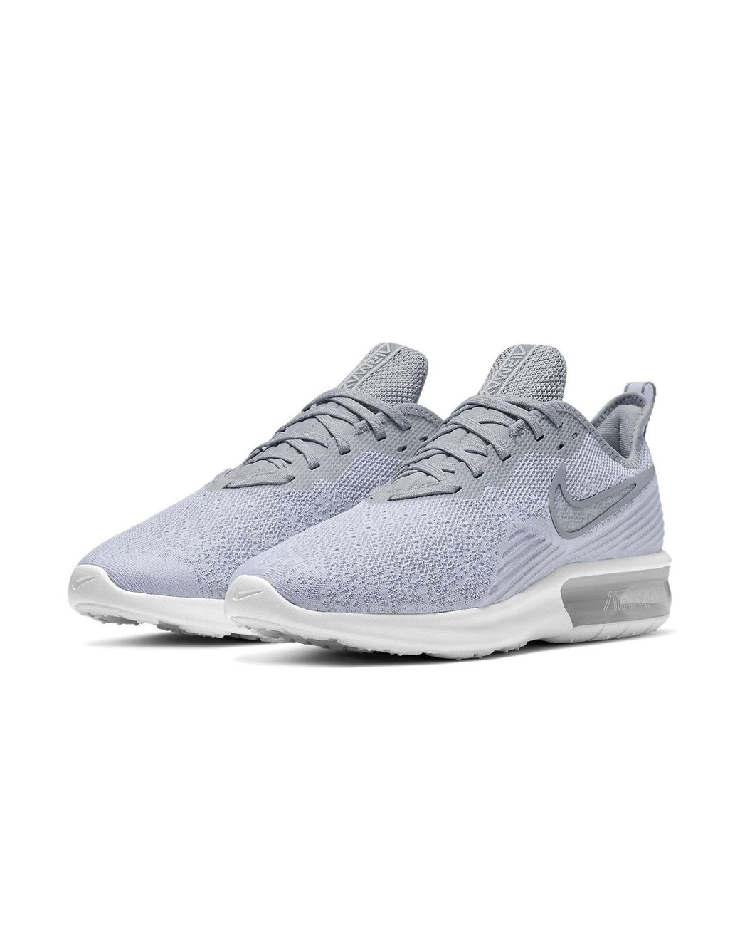Nike White Air Max Sequent 4 'Wolf' for men