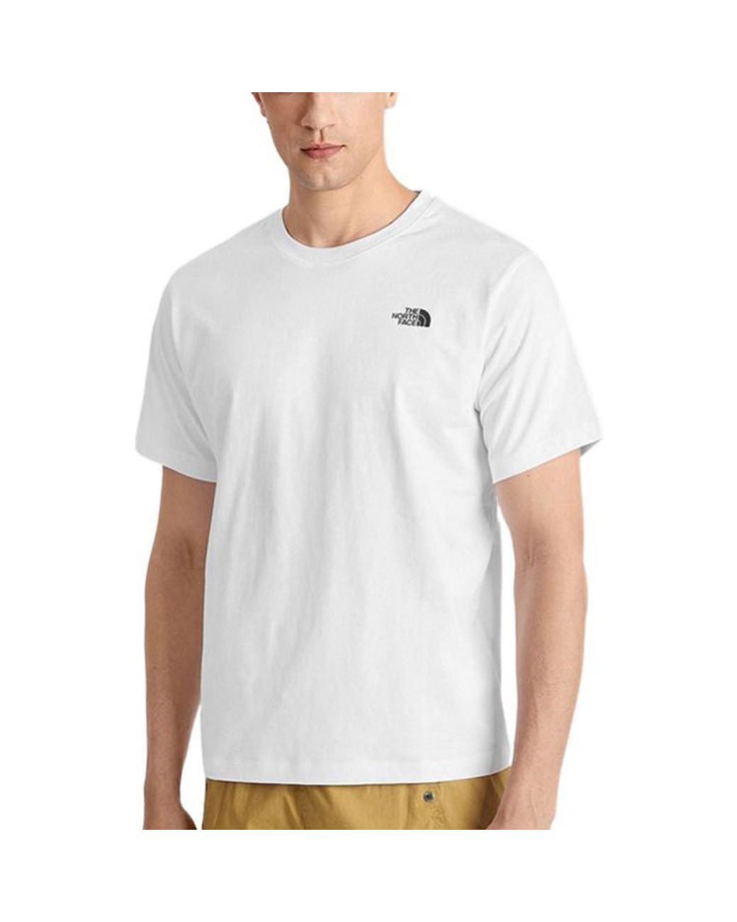The North Face White Ss22 Logo T-Shirt for men