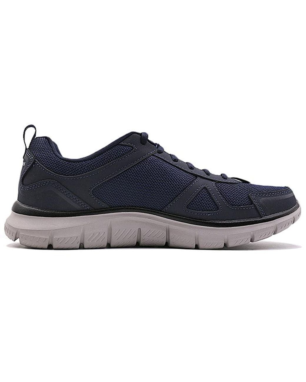 Skechers Blue Track Low Top Running Shoes for men
