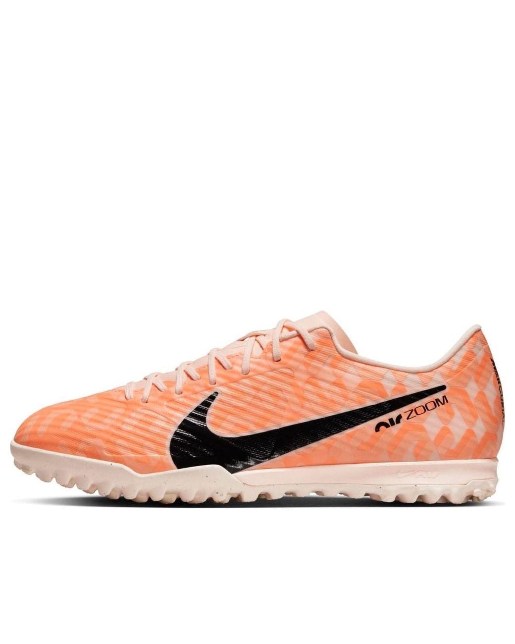 Nike Pink Mercurial Vapor 15 Academy Turf Low-top Soccer Shoes for men