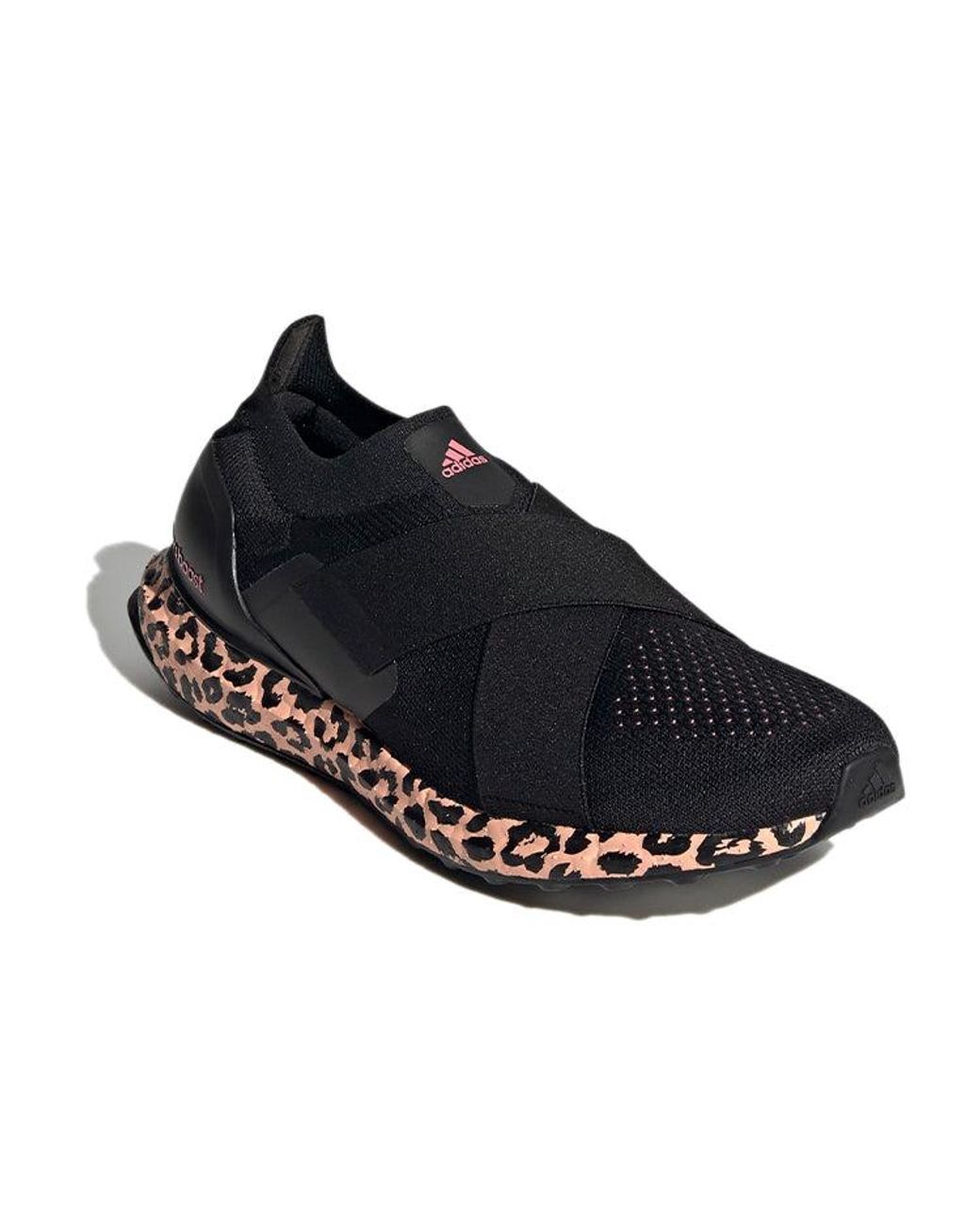 Adidas Blue (Wmns) Ultraboost Slip-On Dna 'Leopard Print'