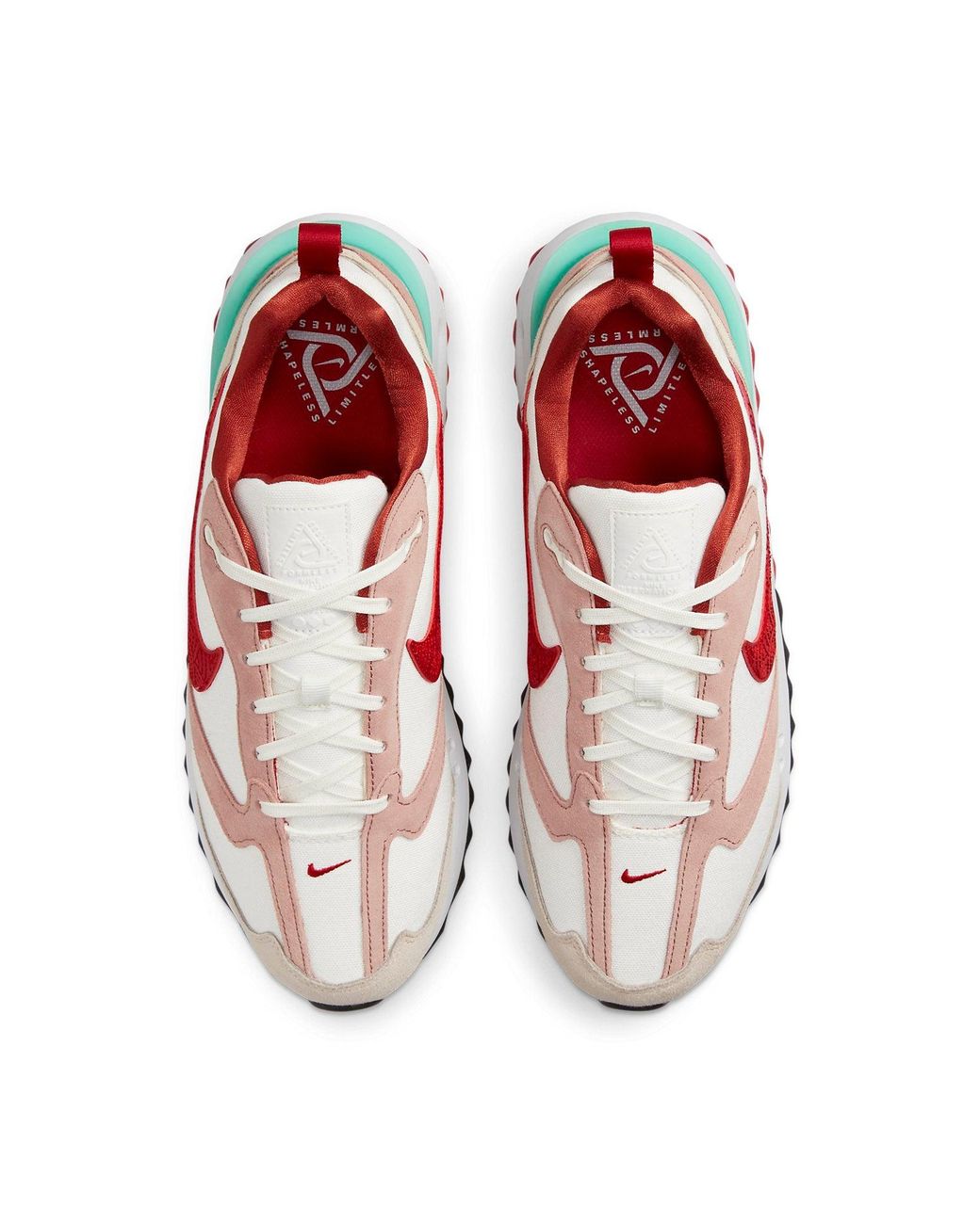 Nike Red Air Max Dawn 'Gym Sanddrift' for men