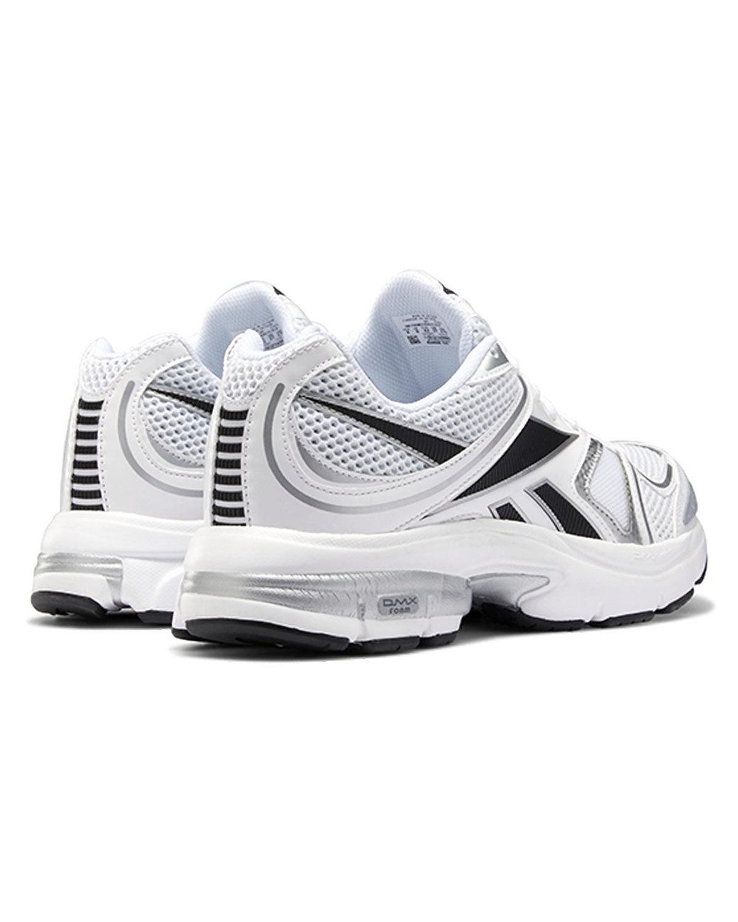 Reebok White Premier Road Plus 6 Metallic'