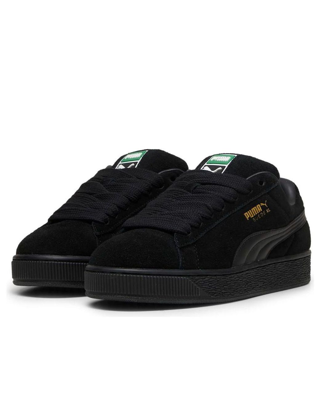 PUMA Black Suede Xl for men