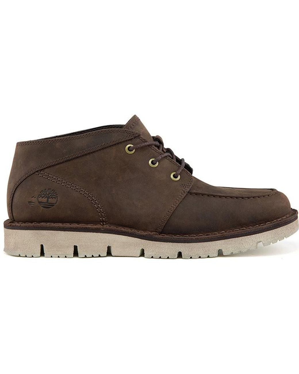 Timberland Brown Westmore Moc-Toe Chukka Boots for men