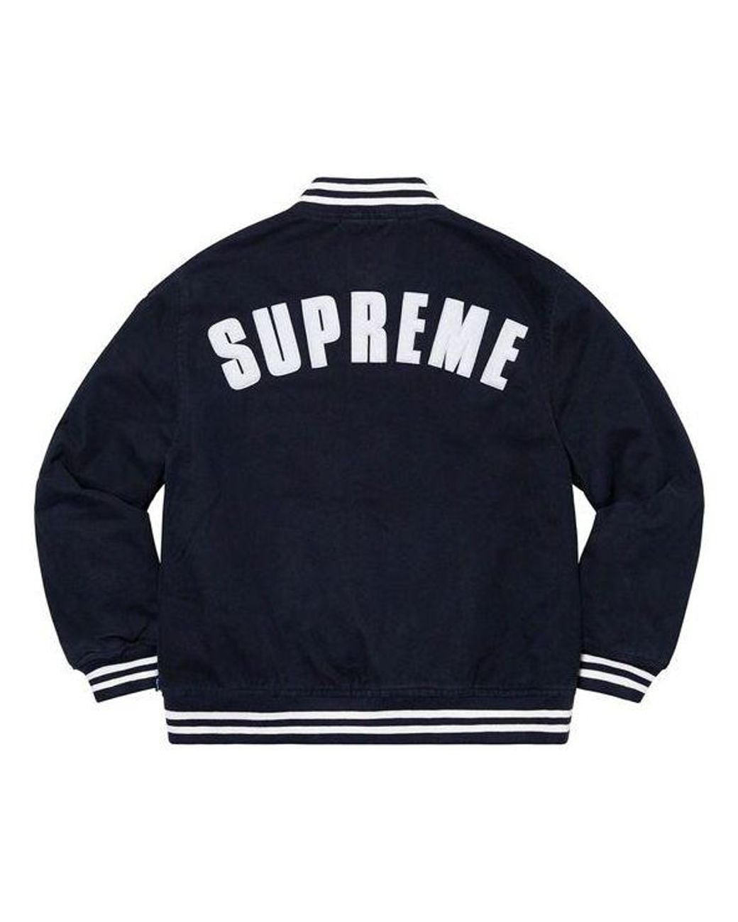 Supreme Blue X New Era X Mlb Varsity Jacket Multi-Color' for men
